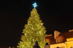 06-12-2025 BIALYSTOK MIKOLAJ WLACZENIE SWIATLA SWIATECZNE CHOINKA FOT KRZYSZTOF KIERCUL  / CKU BIALYSTOKJ