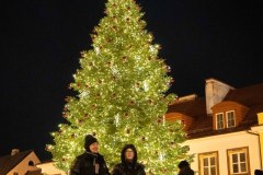 06-12-2025 BIALYSTOK MIKOLAJ WLACZENIE SWIATLA SWIATECZNE CHOINKA FOT KRZYSZTOF KIERCUL  / CKU BIALYSTOKJ