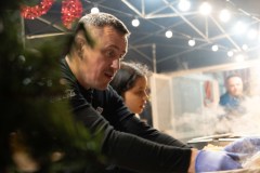 06-12-2025 BIALYSTOK MIKOLAJ WLACZENIE SWIATLA SWIATECZNE CHOINKA FOT KRZYSZTOF KIERCUL  / CKU BIALYSTOKJ