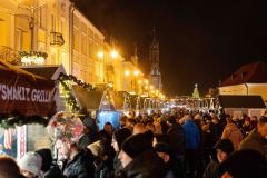 06-12-2025 BIALYSTOK MIKOLAJ WLACZENIE SWIATLA SWIATECZNE CHOINKA FOT KRZYSZTOF KIERCUL  / CKU BIALYSTOKJ