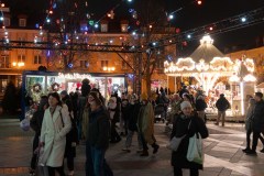 06-12-2025 BIALYSTOK MIKOLAJ WLACZENIE SWIATLA SWIATECZNE CHOINKA FOT KRZYSZTOF KIERCUL  / CKU BIALYSTOKJ