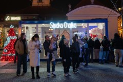 06-12-2025 BIALYSTOK MIKOLAJ WLACZENIE SWIATLA SWIATECZNE CHOINKA FOT KRZYSZTOF KIERCUL  / CKU BIALYSTOKJ