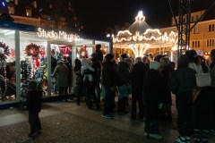 06-12-2025 BIALYSTOK MIKOLAJ WLACZENIE SWIATLA SWIATECZNE CHOINKA FOT KRZYSZTOF KIERCUL  / CKU BIALYSTOKJ